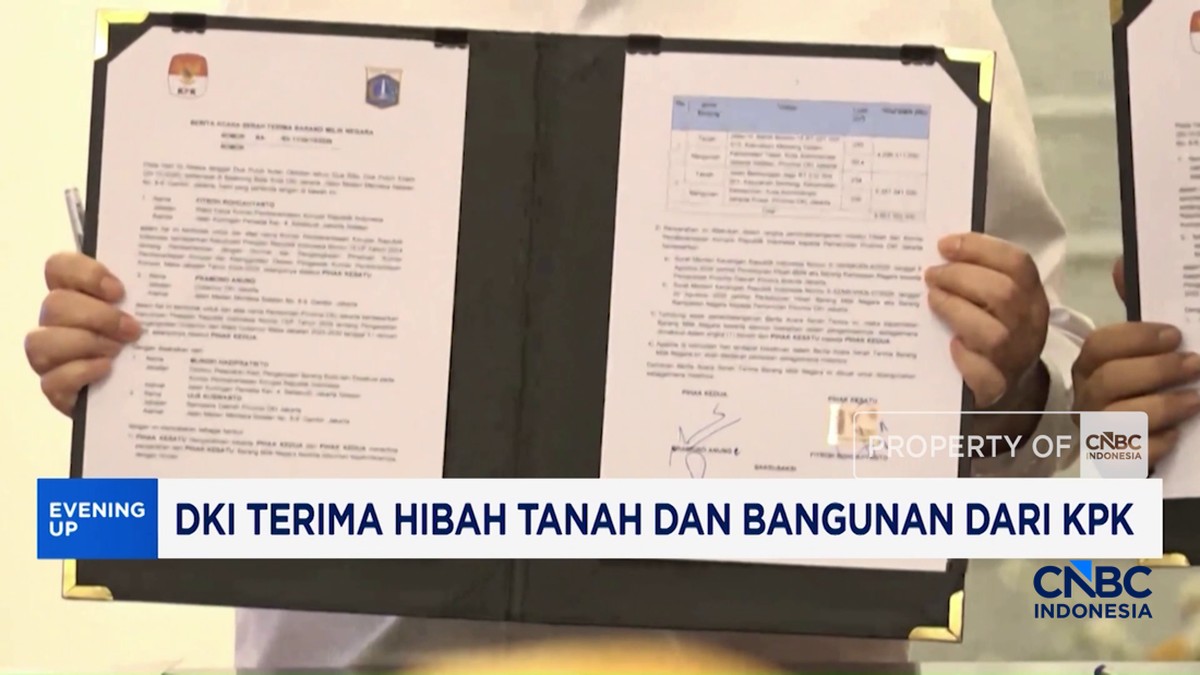 Video: DKI Terima Hibah Tanah dan Bangunan Dari KPK