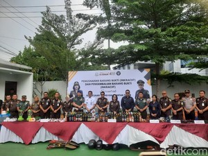 Kejati Kaltim Musnahkan Hampir 4 Kg Sabu dan Kembalikan Barbuk 40 Perkara