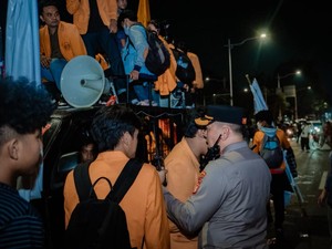 Penyampaian Aspirasi Berjalan Damai, Polda Metro Apresiasi Mahasiswa