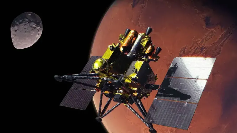 Wahana antariksa MMX milik JAXA di Mars. (Dok. NASA)