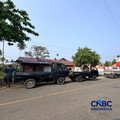 Antrean BBM mengular di beberapa titik SPBU sepanjang Buol, Sulawesi Tengah, hingga Gorontalo, Rabu (21/10/2026). (CNBC Indonesia/Kartini Bohang)
