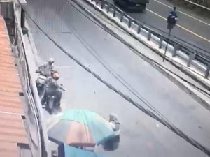 Video: Todongkan Pistol, Begal Bawa Kabur Motor Guru SMP di Cianjur