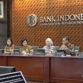 Gubernur Bank Indonesia, Destry Damayanti saat menyampaikan Hasil Rapat Dewan Gubernur Bulanan Bulan Oktober 2026 Cakupan Triwulanan dan Tahunan di Gedung Bank Indonesia, Jakarta, Rabu (21/10/2026). (Tangkapan Layar Youtube/Bank Indonesia)