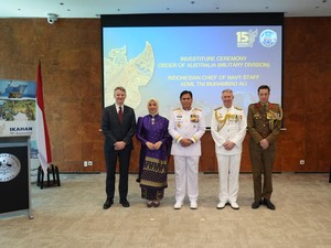 Australia Honours Indonesian Navy Chief Muhammad Ali for Strengthening Defense Ties
