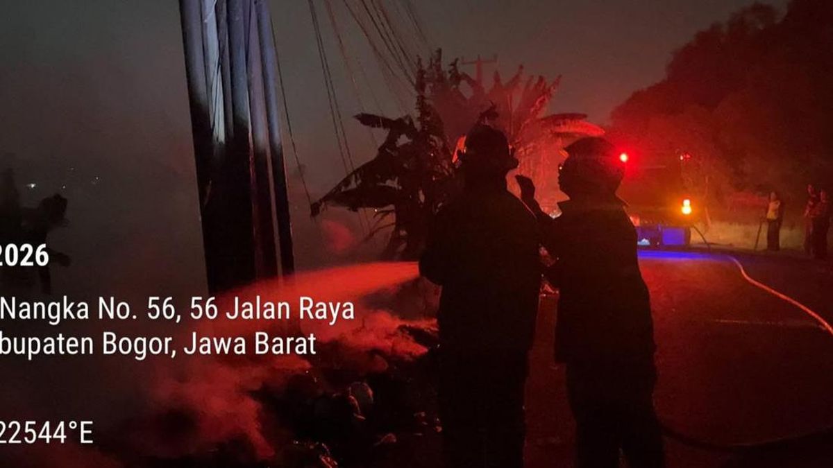 Ilustrasi berita Nasional: Kebakaran Lahan di Gunung Putri Bogor, Dipicu Pembakaran Sampah