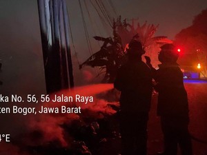Kebakaran Lahan di Gunung Putri Bogor, Dipicu Pembakaran Sampah