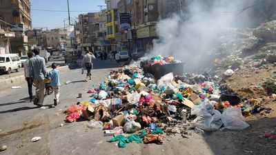 Krisis Sampah Melanda Kota Taiz Yaman Akibat Pengepungan Houthi