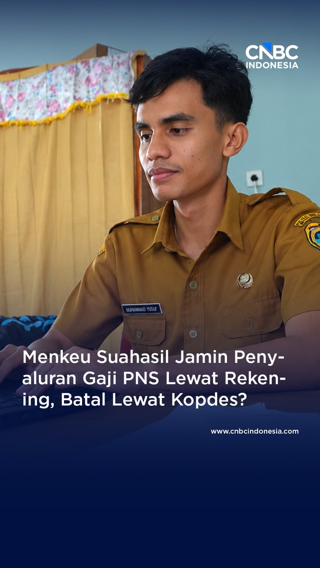 Menkeu: Penyaluran Gaji PNS Pakai Rekening, Batal Lewat Kopdes?