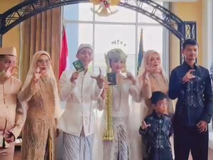 Bukan di Gedung Mewah, Sejoli Ini Ikat Janji Suci di MPP Kota Cimahi