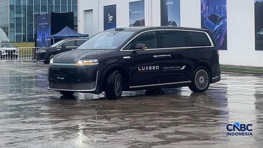 Momen Test Drive LUXEED yang digelar di Wuhu, Anhui, China, Rabu (21/10/2026). (CNBC Indonesia/Ferry Sandi)