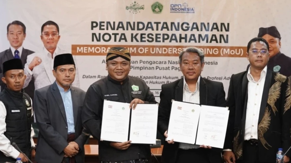 Pagar Nusa dan DPN Indonesia Teken MoU Beasiswa 2.000 Profesi Advokat