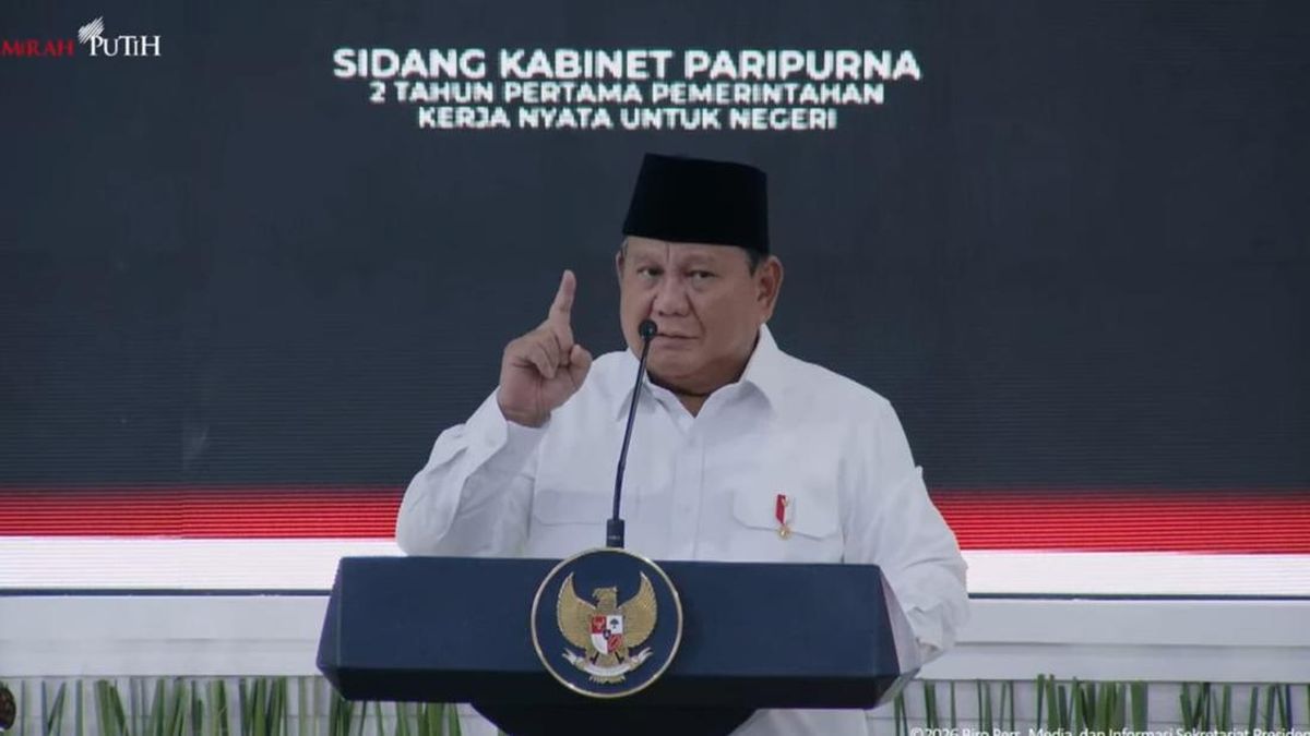 Sidang Kabinet 2 Tahun Pemerintahan, Prabowo Beberkan Alasan Koalisi Besar — NadiKabar.com