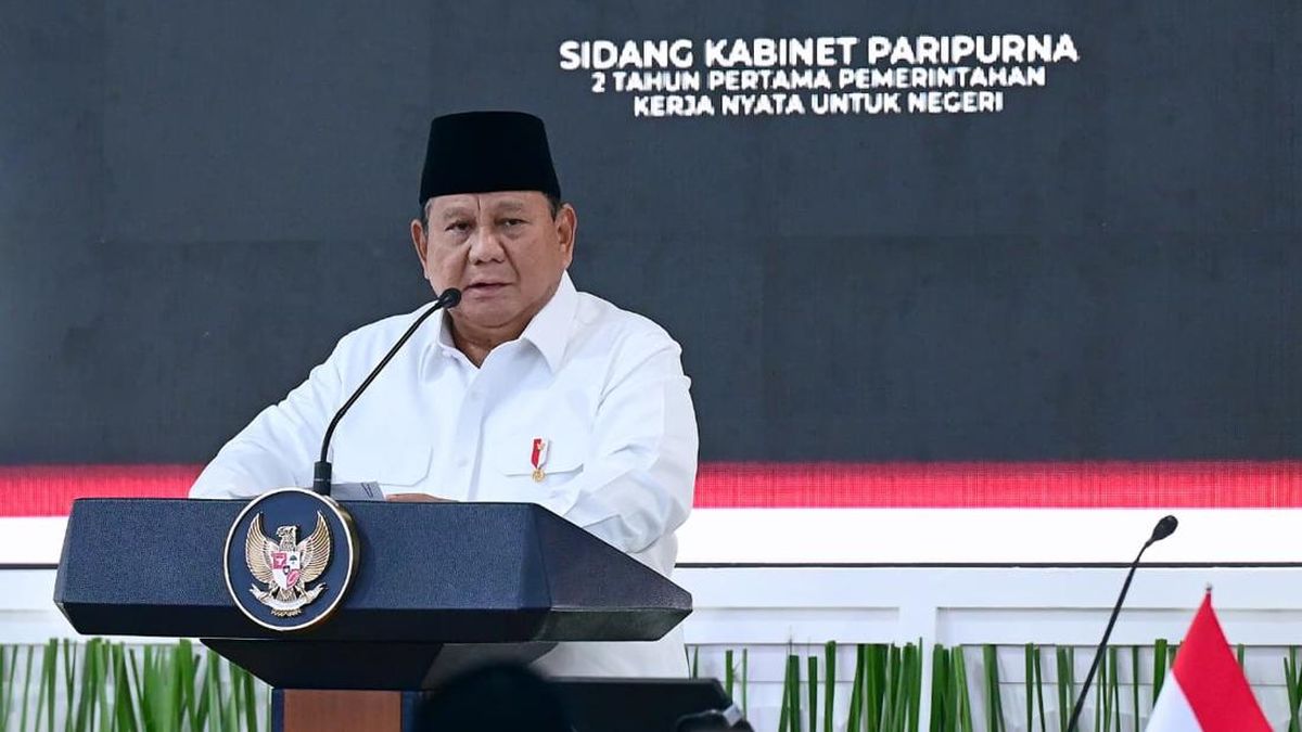 Ada Anggota Kabinet Masuk RS, Prabowo Minta Jajarannya Rutin Cek Kesehatan — NadiKabar.com