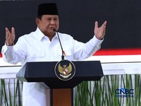 Presiden Prabowo Subianto memimpin Sidang Kabinet Paripurna (SKP) di Istana Merdeka, Jakarta,  Rabu (21/10/2026). (CNBC Indonesia/Muhammad Sabki)