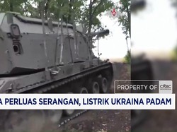 Rusia Perluas Serangan, Listrik Ukraina Padam