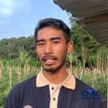 Seorang petani Gen Z saat ditemui di Kamojang, Jawa Barat, Rabu (21/10/2026). (CNBC Indonesia/Fergi Nadira)