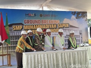 UMY Mulai Bangun SMP Muhammadiyah Sapen Universal School, Target Buka 2027