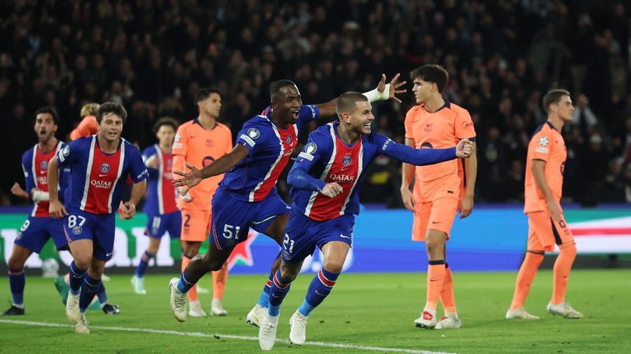 SOCCER-CHAMPIONS-PSG-BAR/