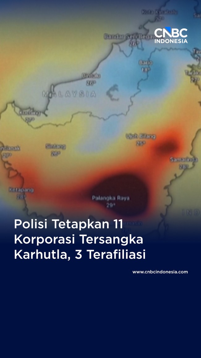 11 Korporasi Jadi Tersangka Karhutla, 3 Terafiliasi Asing!