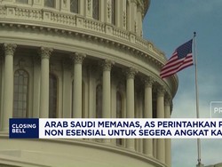 Arab Saudi Memanas, AS Perintahkan Pegawai Non Esensial Segera Pergi