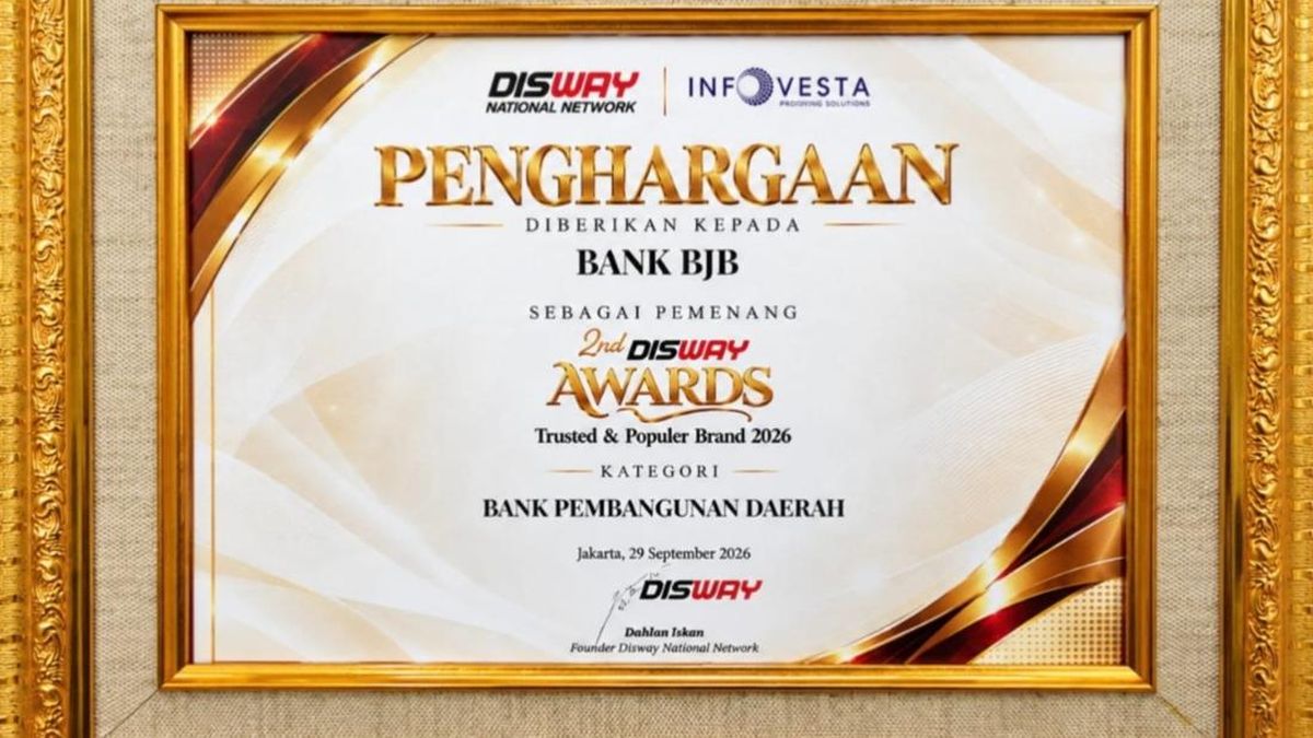 bank bjb Sabet Penghargaan Trusted &amp; Popular Brand 2026 — NadiKabar.com