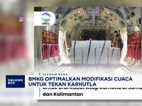 BMKG Optimalkan Modifikasi Cuaca untuk Tekan Karhutla