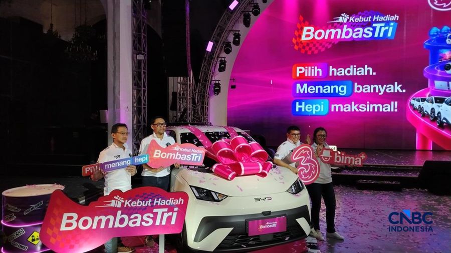 BombasTri di Jakarta, Kamis (22/10/2026). (CNBC Indonesia/Novina Putri Bestari)