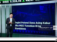 Digoyang MSCI, Investor Global Berpotensi Kabur Dari Pasar Saham RI
