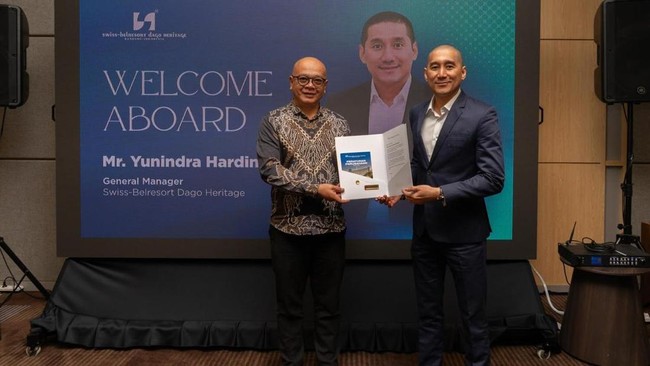 Sah! Yunindra Hardino Pimpin Swiss-Belresort Dago Heritage Bandung