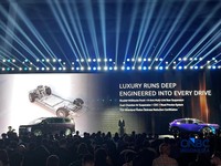Global Brand Launch Luxeed Di Wuhu, China, Rabu (21/10/26) malam. (CNBC Indonesia/Ferry Sandi)