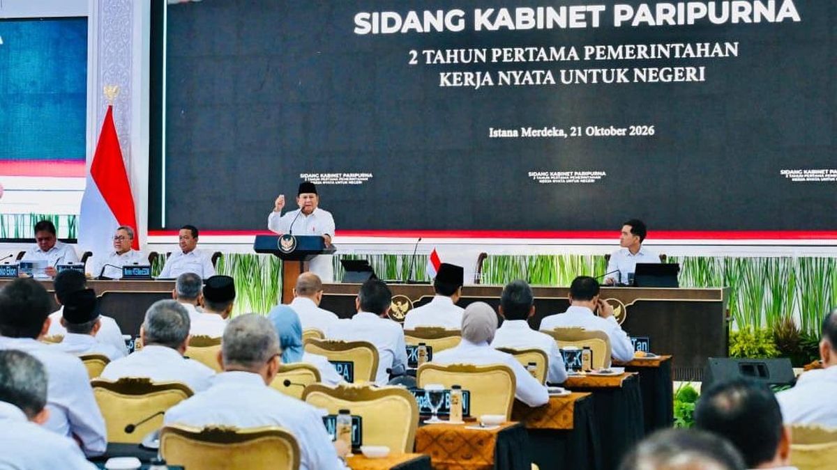 Ilustrasi berita Nasional: Hadiri Sidang Kabinet, Mendagri Simak Arahan Prabowo soal Kerja Sama