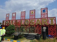 Instalasi Pengolahan Air Limbah (IPAL) Losari di Makassar. (CNBC Indonesia/Arrijal)