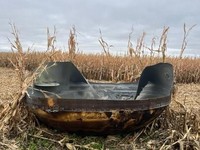 Kantor Sheriff Stevens County menerima panggilan telepon mengenai sisa-sisa luar negeri yang ditemukan di sawah jagung di Scott Township yang dirilis 14 Oktober 2026. (Facebook/StevensCountySheriffsOffice)