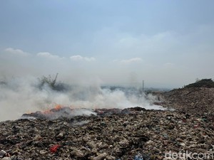 Kondisi Terkini Kebakaran TPA Supiturang Malang