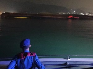 KMP Batumandi yang Tenggelam Usai Terbakar di Merak Bakal Diapungkan Lagi