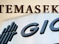 Kolase logo Temasek dan GIC. (Dok. Reuters)