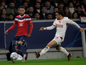 Verdonk Starter, Lille Vs Galatasaray 2-2 di Babak Pertama