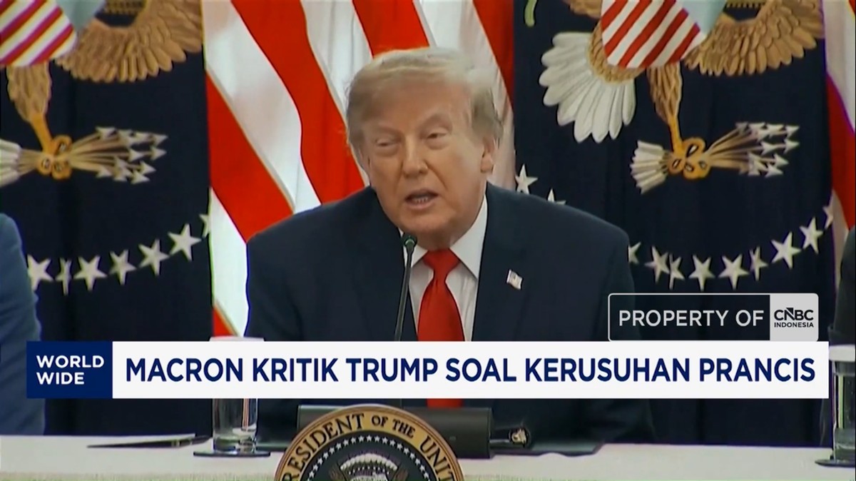 Video: Macron Kritik Trump soal Kerusuhan Prancis