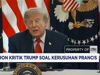 Macron Kritik Trump soal Kerusuhan Prancis