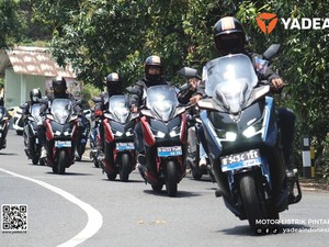 Motor Listrik Digeber Ratusan Km dari Gunung ke Pulau, Baterai Sisa Segini
