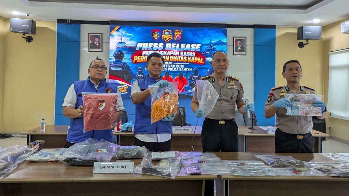 2 Perompak Suku Cadang Kapal di Perairan Banten Ditangkap — NadiKabar.com