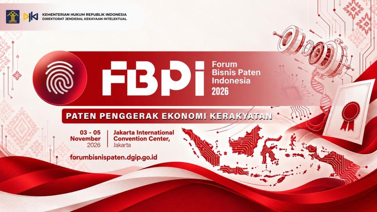 Dorong Hilirisasi Inovasi, DJKI Ajak Investor dan Industri ke FPBI 2026 — NadiKabar.com
