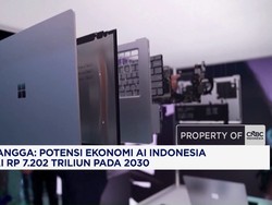 Airlangga: Potensi Ekonomi AI Indonesia Capai Rp7.202 Triliun Pada 2030