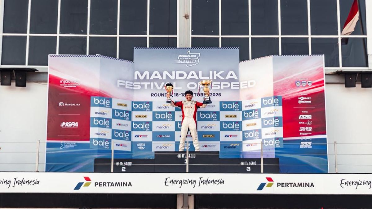 Zayn Neymar, Juara Nasional ITCR 1500 Termuda di Mandalika 2026 — NadiKabar.com
