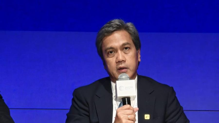 Direktur Investasi dan Pengembangan Bisnis PHE, Dannif Utojo Danusaputro, saat menjadi pembicara dalam panel diskusi di ajang Japan CCUS Summit 2026 bertajuk From Partnerships to Projects: Delivering Cross-Border CCS between Japan and Asia yang disel