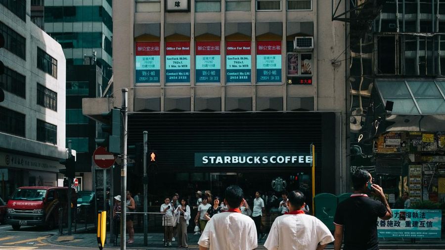 Ilustrasi Starbuck Hong Kong. (Pexels)