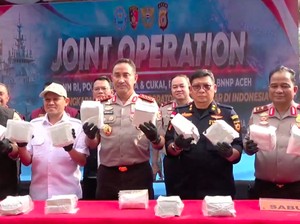 Kapolri Ungkap Lab Narkoba 1,2 Ton di Aceh Produksi Sabu Blue Ice