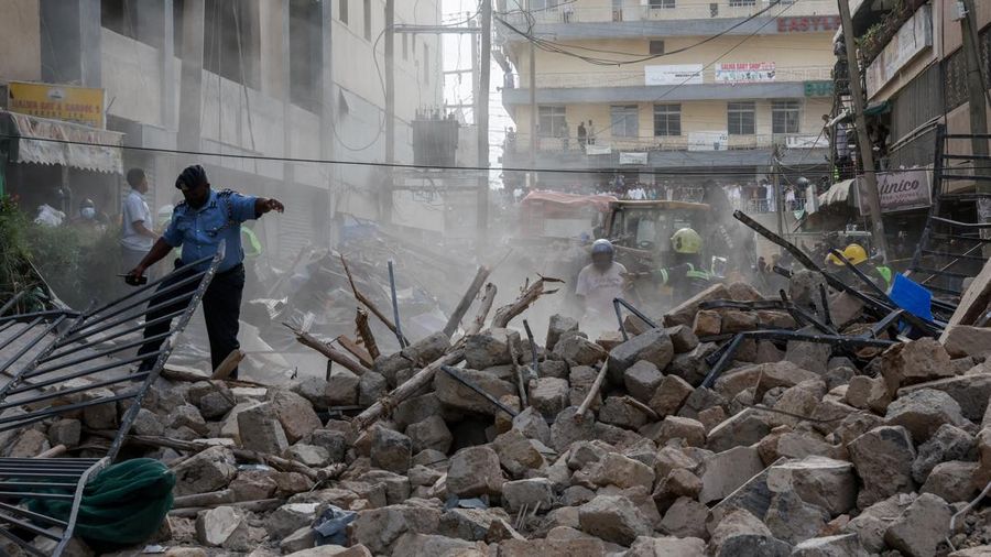 KENYA-BUILDING/COLLAPSE