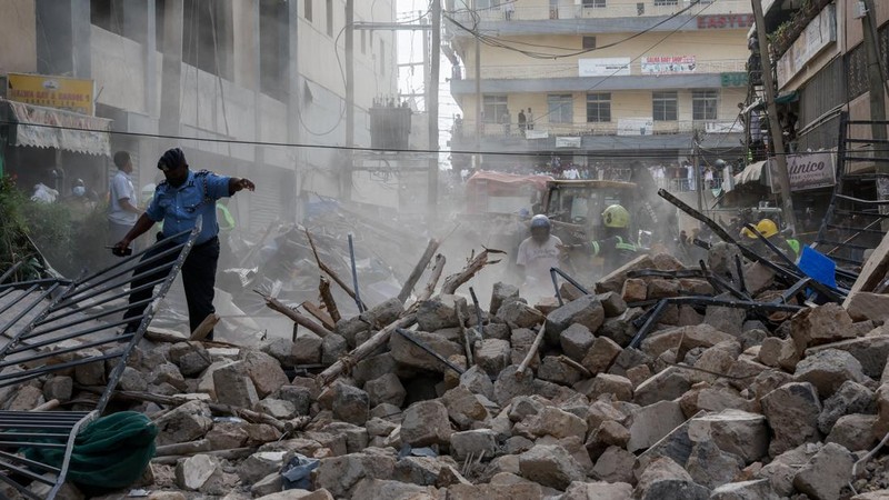 KENYA-BUILDING/COLLAPSE