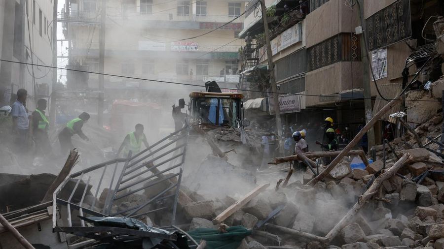 KENYA-BUILDING/COLLAPSE